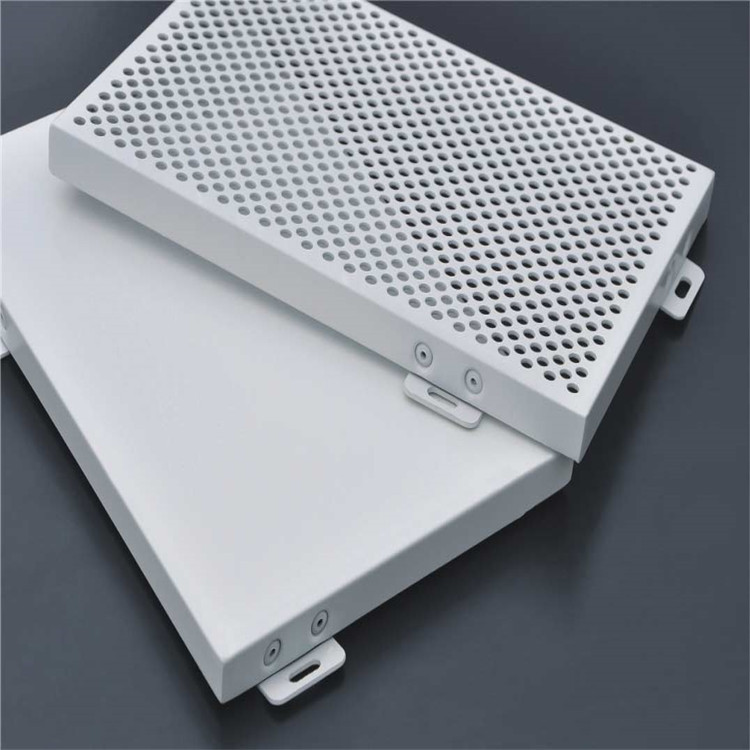 厂家批发冲孔铝单板镂空幕墙铝板造型铝单板定制示例图2