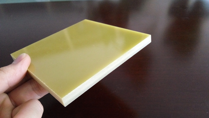 fr-4环氧板 树脂玻璃纤维绝缘板 水绿色黄色环氧树脂板示例图5