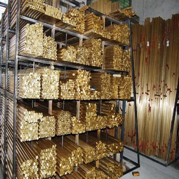 金广供应H62易纤焊黄铜棒 五金机械用H59黄铜棒厂家示例图5