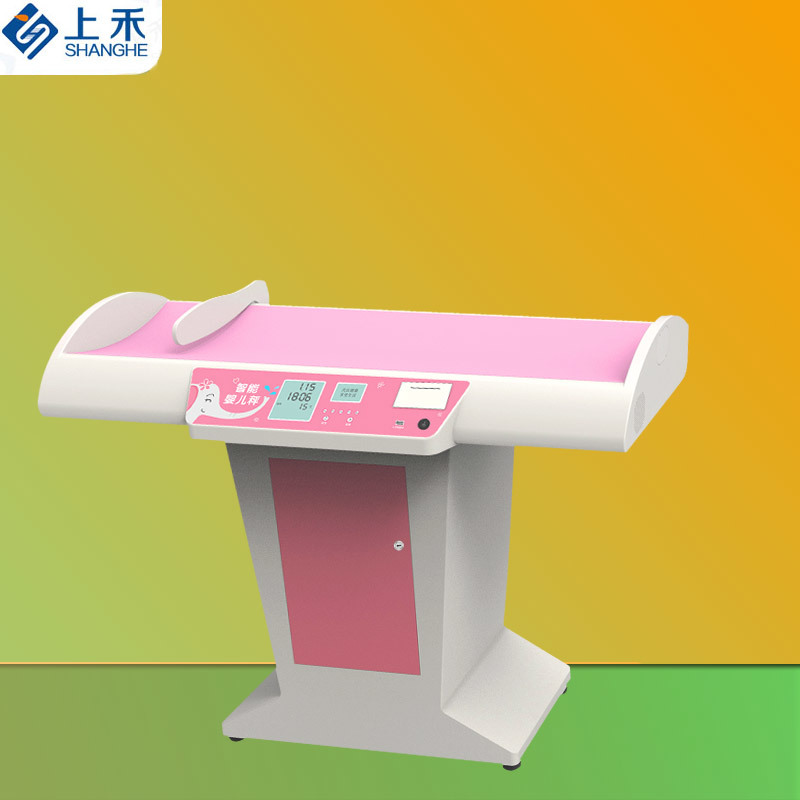 鄭州上禾SH-3008 嬰兒臥室測量儀值得信賴身高體重體檢秤 醫用超聲波嬰兒身高體重秤 嬰兒體重電子秤廠家示例圖4