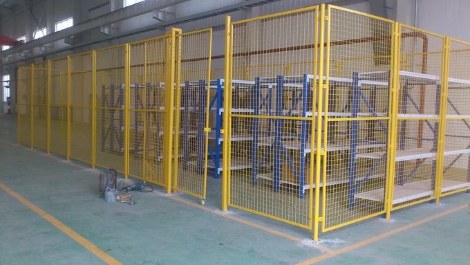 Powder Coated Welded Double Wire Fence Weather Proof For Schools / Residential  Isolation fence wall