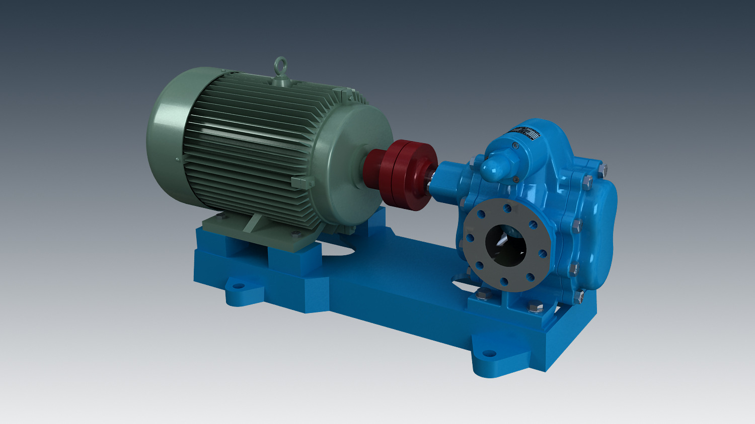 加工定制kcb-300铸铁输油泵 调压式齿轮油泵 卧式不阻塞齿轮泵示例图31