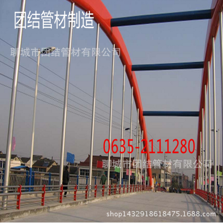 专业加工不锈钢复合管 团结不锈钢复合管厂生产企业 桥梁护栏示例图8