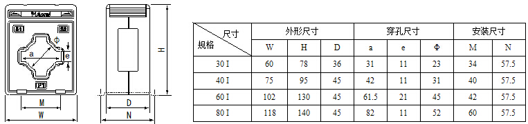 江阴产地直售 AKH-0.66 30I 500A/ 精度0.5级 电流互感器示例图3