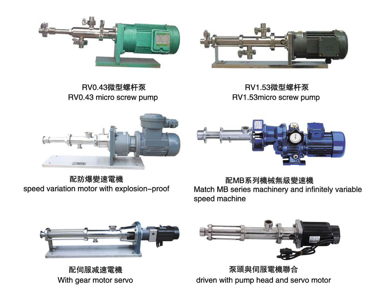 供应RV12.1小型不锈钢螺杆泵 微型计量加药螺杆泵厂家 价格优惠示例图6