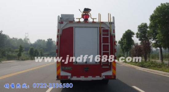 重型消防车,斯太尔国五24吨水罐消防车,JDF5410GXFSG240示例图2