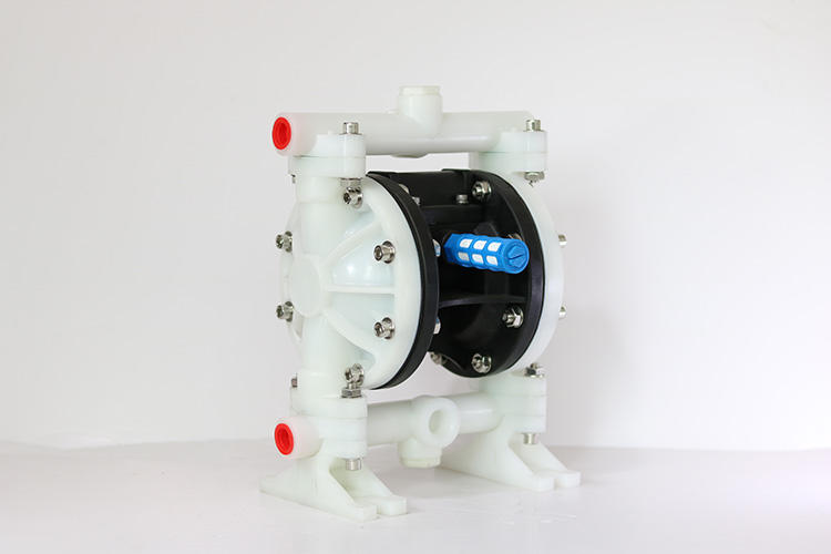 正奥第五代QBY5-15F型工程塑料气动隔膜泵 耐腐蚀隔膜泵 上奥牌化工隔膜泵示例图4