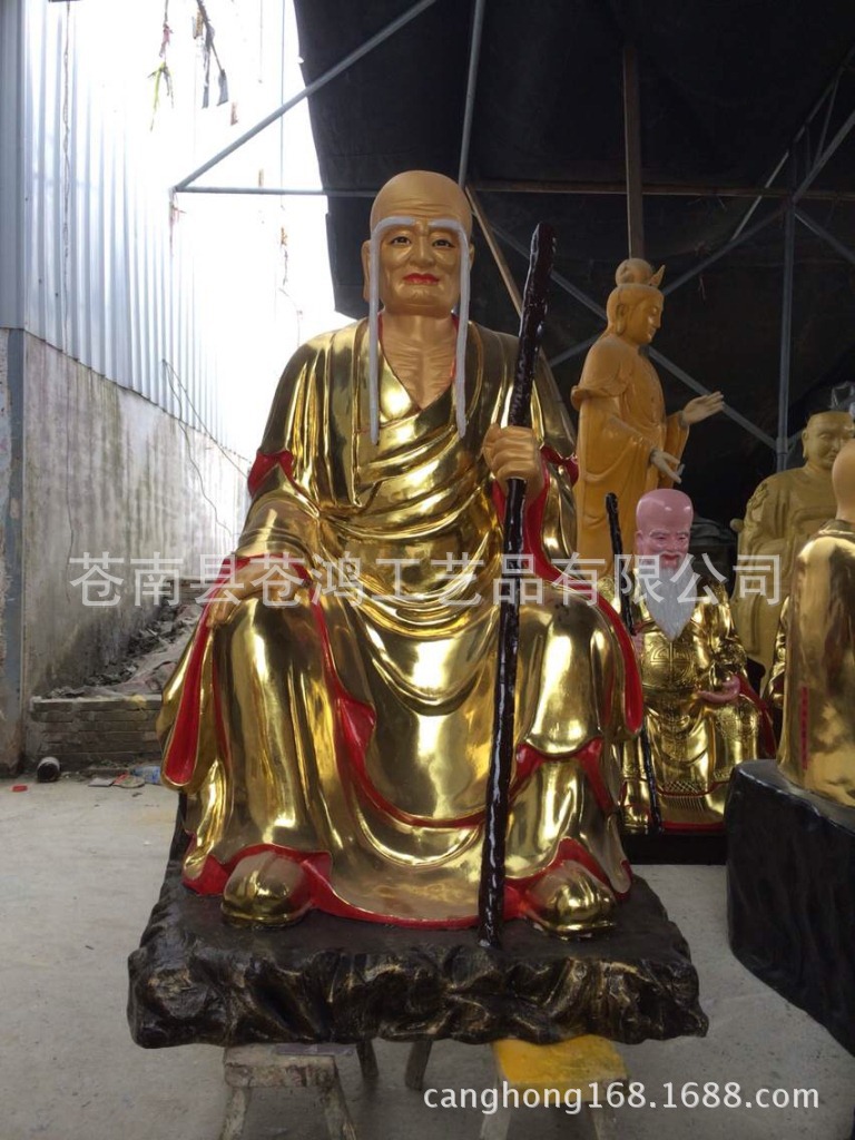 浙江温州铸造厂家定做大型铜佛像 观音菩萨铜像 送子观音铜像示例图20