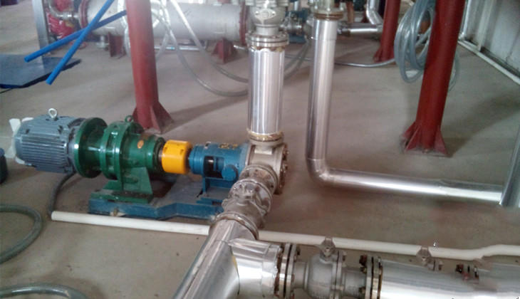 河北远东泵业  饱和聚酯输送泵 用NYP220B-RU-T1-W11  高粘度转子泵示例图11
