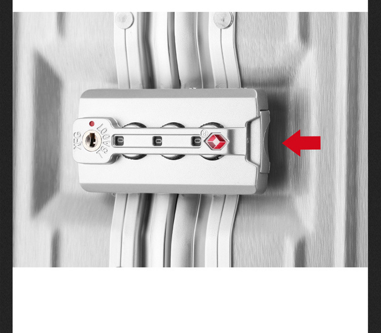定制铝框拉杆印图案logo20/24/26寸防划痕行李箱韩版万向轮旅行箱示例图27