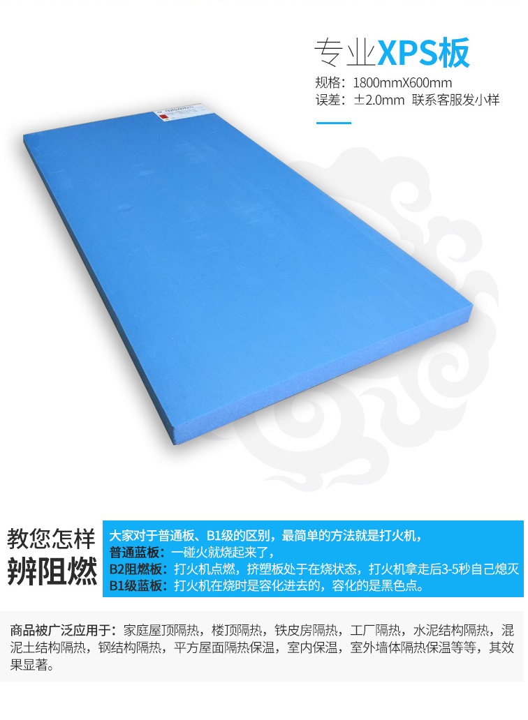 xps挤塑板,挤塑板厂家,挤塑板价格,石墨聚苯板批发，阻燃聚苯乙烯挤塑板示例图2