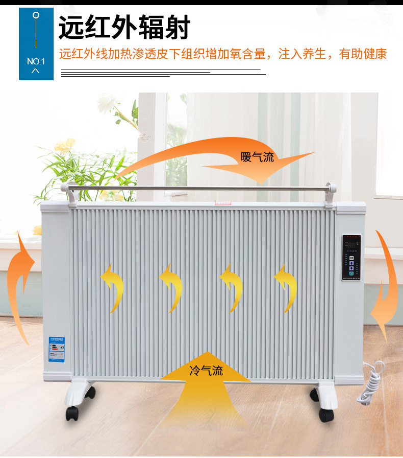 厂家批发零售 碳纤维电暖器 远红外碳晶发热板 升温快 安全示例图11