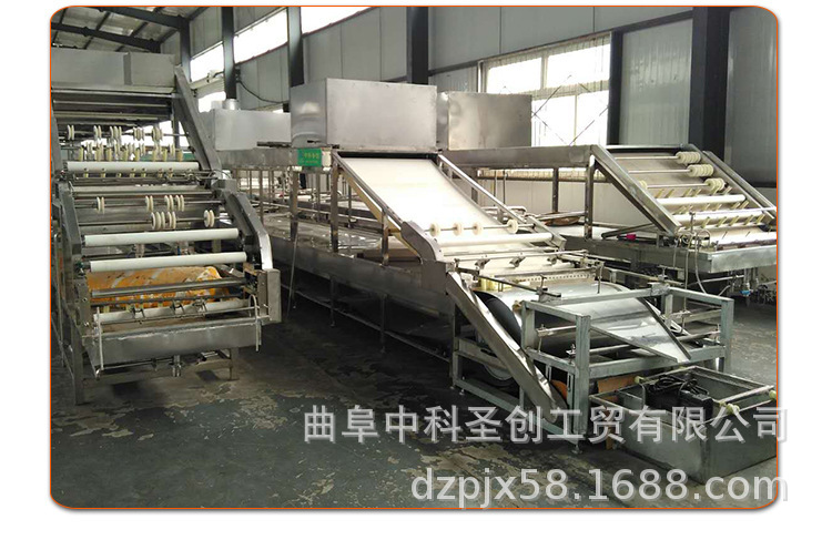 大型腐竹机全自动生产线节能环保腐竹豆油皮机加工设备产地货源示例图10