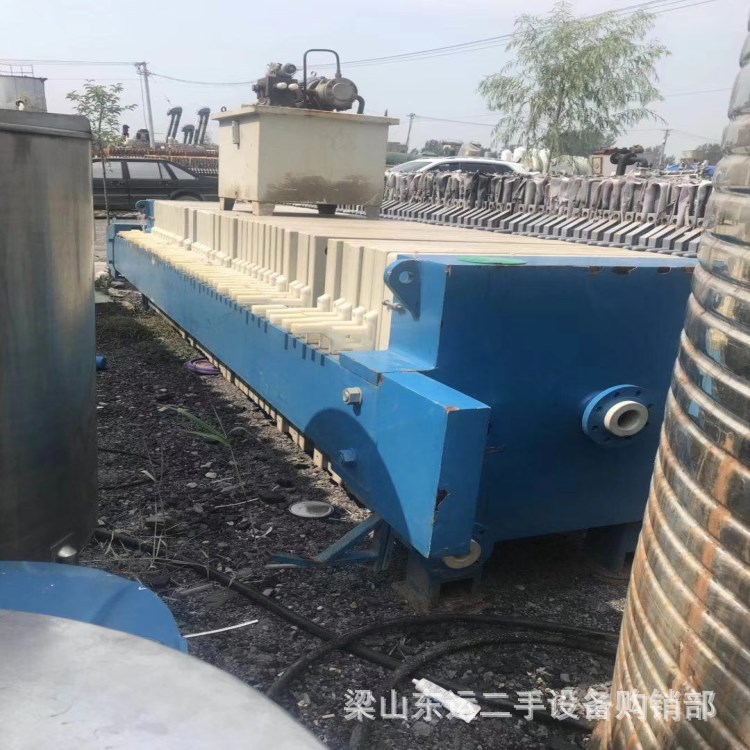 出售景津板框压滤机 小型板框压滤机 二手压滤机规格型号齐全示例图6