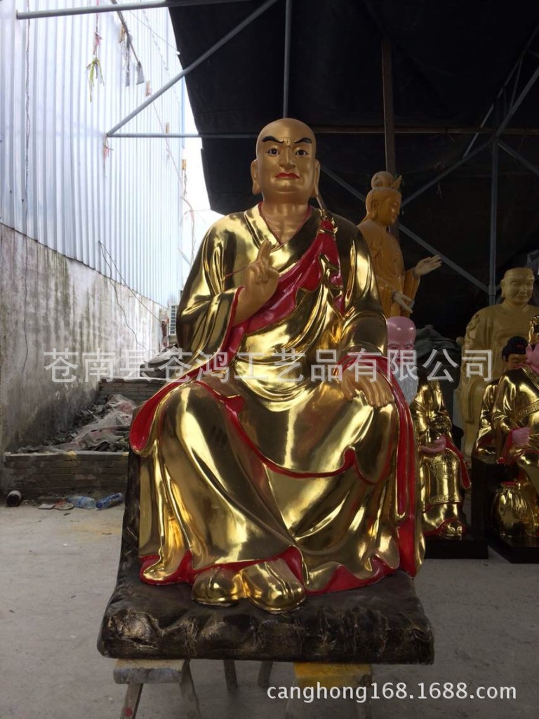 浙江温州铸造厂家定做大型铜佛像 观音菩萨铜像 送子观音铜像示例图18