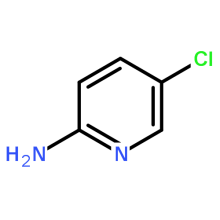 2-氨基-5-氯吡啶分子结构图