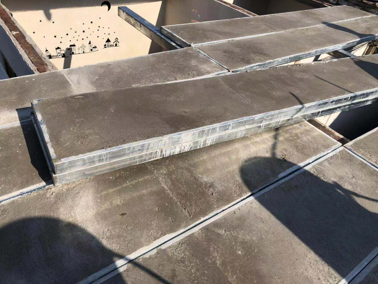 河北宇代 厂家直销 钢骨架轻型板  钢骨架轻型屋面板   泡沫混凝土屋面板  大型屋面板示例图5
