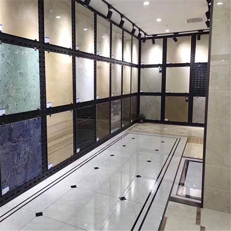 瓷砖展示架厂家   上海800*600地砖展板  金属洞洞板展架示例图5