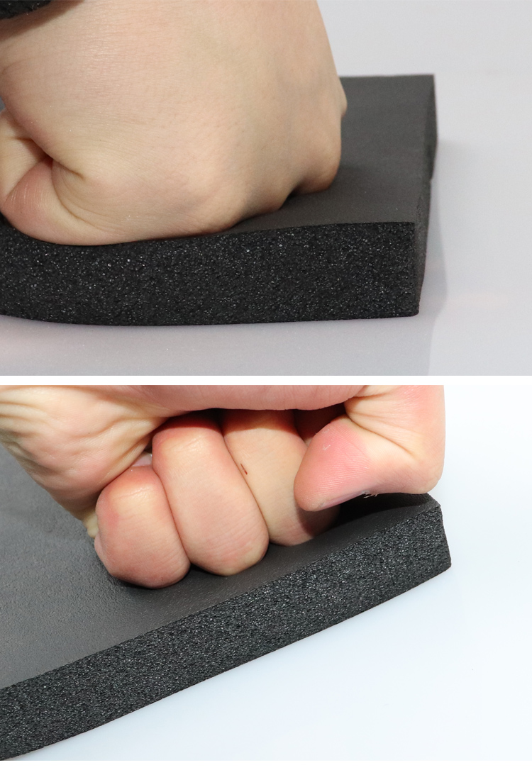 铝箔橡塑板 福洛斯定做橡塑板 B1 B2级橡塑保温板 燃橡塑海绵板橡塑保温板示例图13