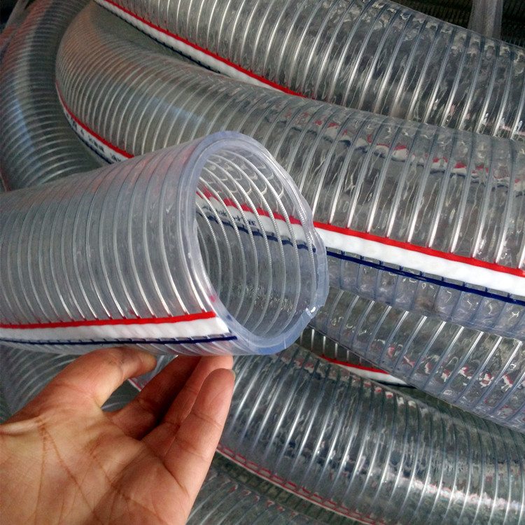 厂家直销 耐低温PVC钢丝软管 防静电PVC钢丝软管 PVC钢丝软管示例图1