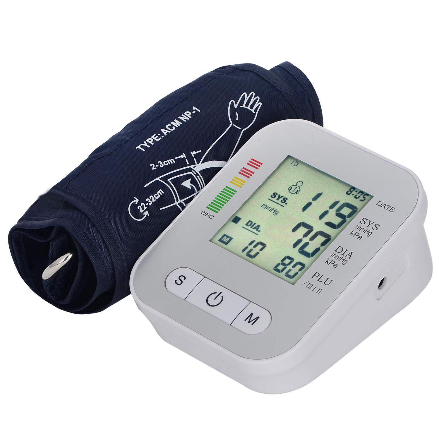 手臂式全自动电子血压计语音 @家用血压仪中英文%可出口厂家示例图13