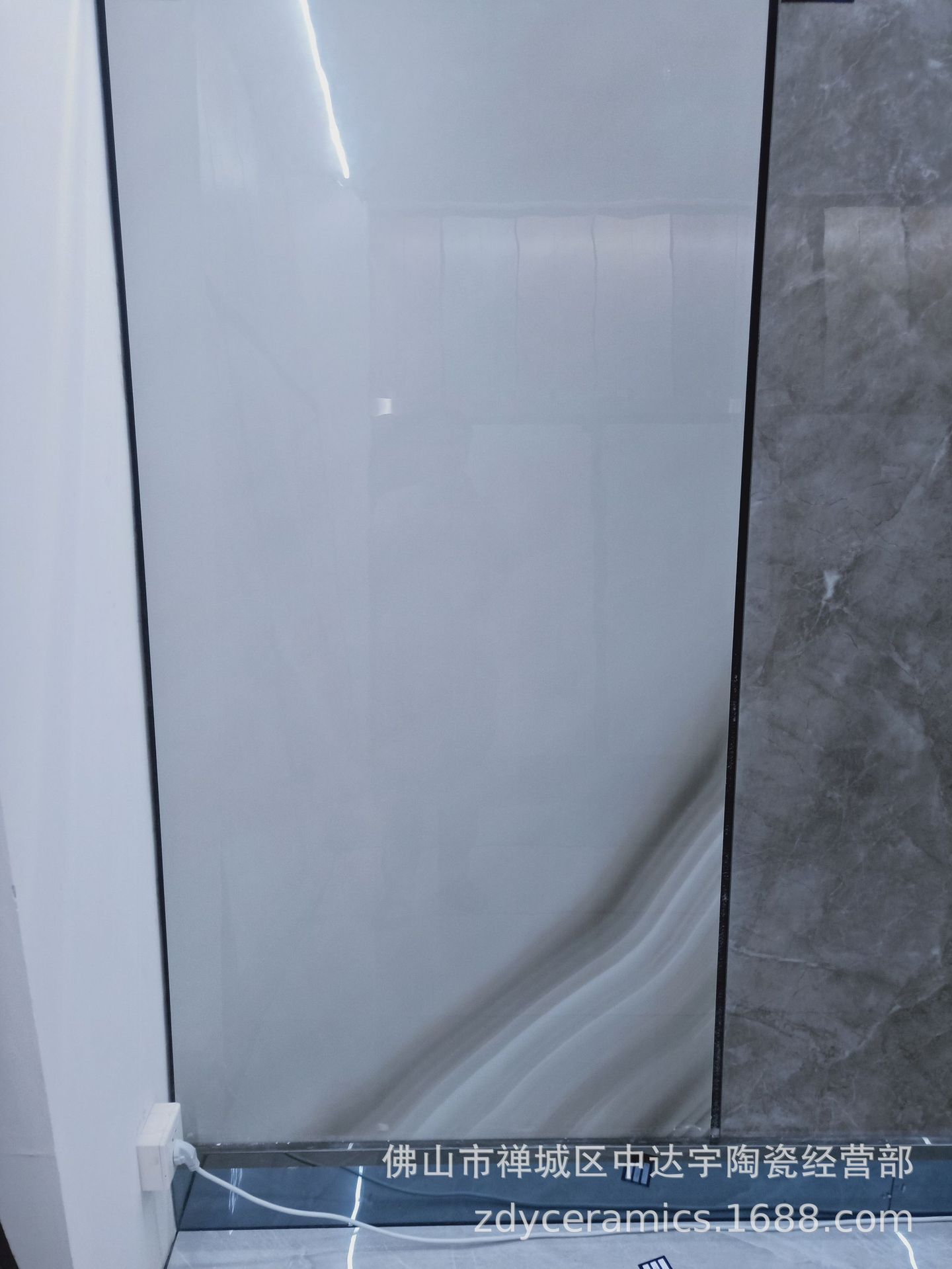 FS玛瑙玉900x1800和80x160通体大理石背景墙酒店客厅浴室地面瓷砖示例图7