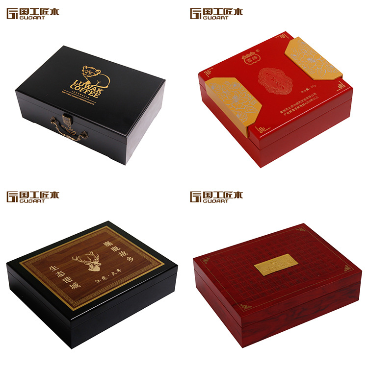 手表礼品盒木质盒 包装木盒厂家定做 礼品盒定制印logo 定制首饰盒 手表木盒包装礼盒定制示例图11