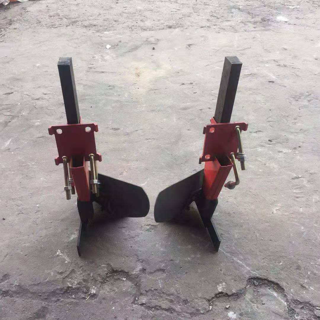 航远2ql-30配套旋耕机后边的开沟起垄犁头，单面起垄双面开沟犁铧，红薯起垄犁示例图4