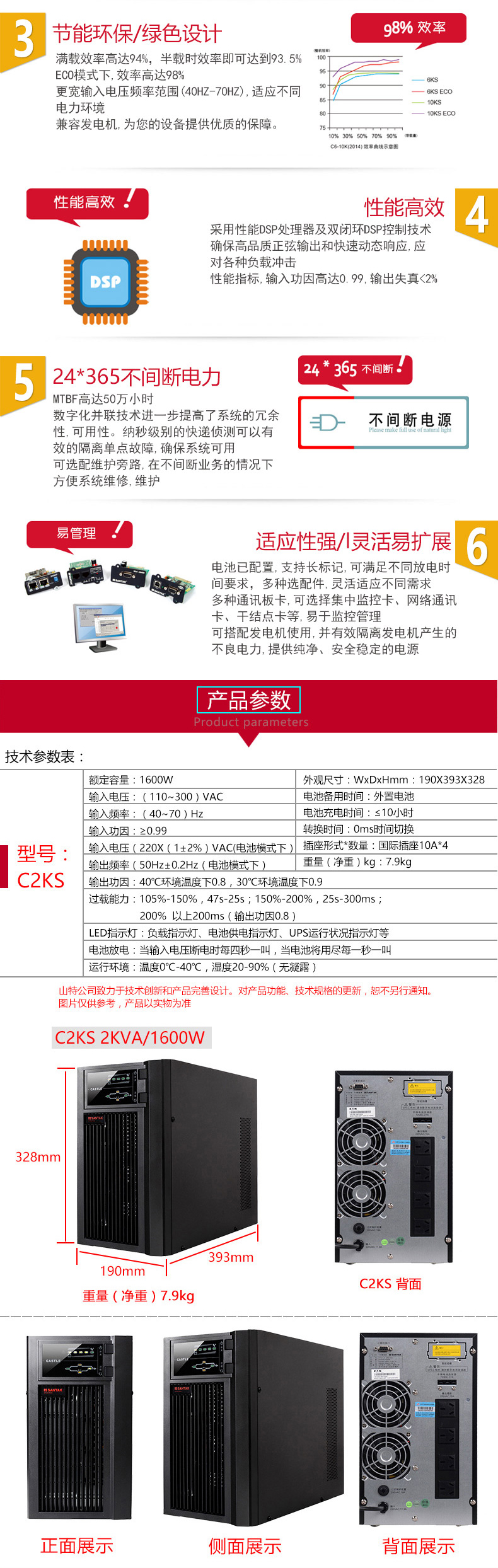 深圳山特C2KUPS电源西安代理商示例图10