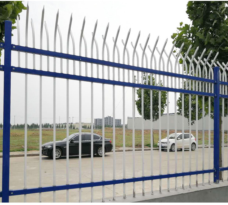 三明厂家生产  锌钢围墙护栏 单位厂区小区学校锌钢护栏 围墙防护栏示例图10