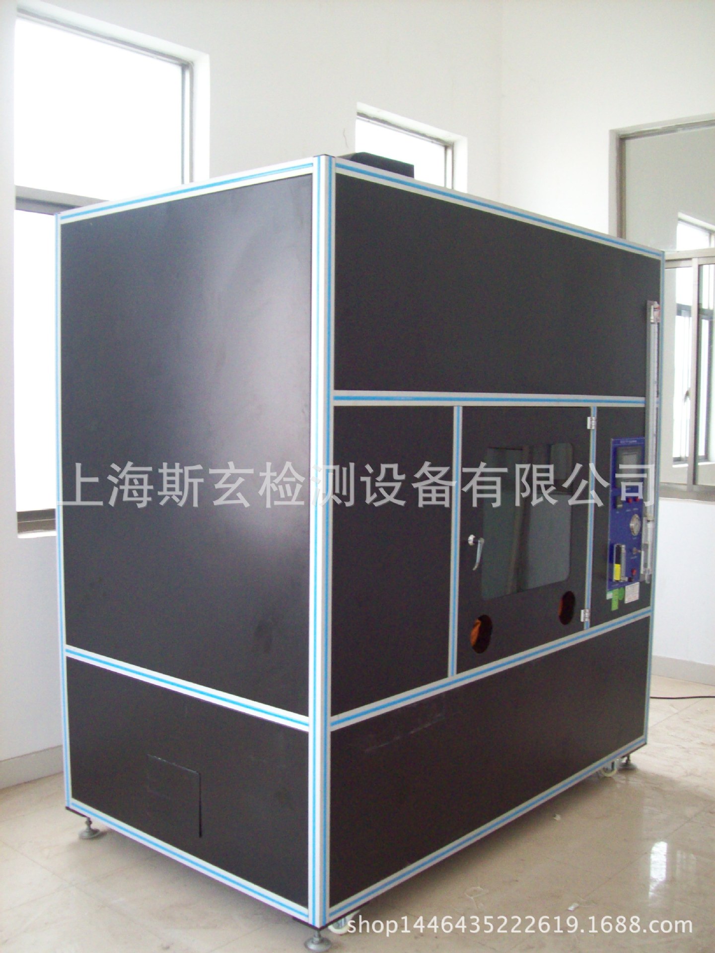 VW-1线缆燃烧实验机 电子线UL1581燃烧试验箱上海厂家现货示例图1