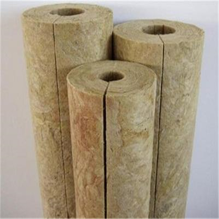 防火岩棉管  各种规格岩棉管壳  高密度岩棉管厂家示例图4