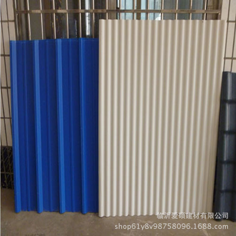 泰安1050型塑钢瓦厚度 PVC防腐梯形屋面瓦寿命 阻燃隔热瓦价格示例图7
