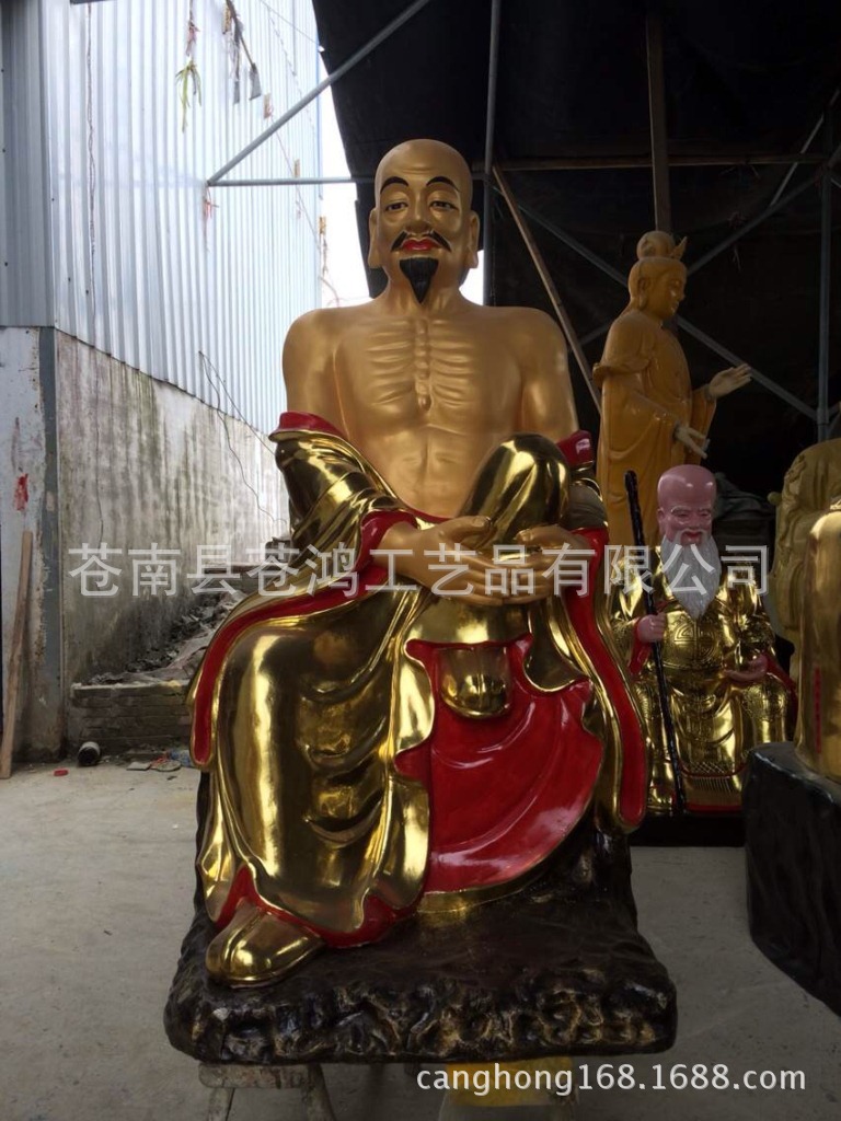 浙江温州铸造厂家定做大型铜佛像 观音菩萨铜像 送子观音铜像示例图13