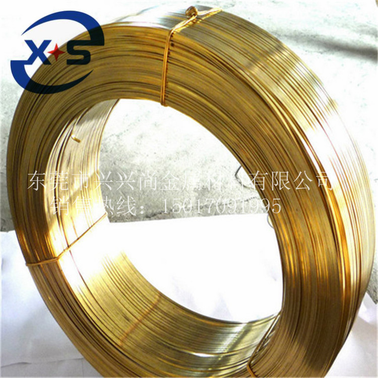 黄铜扁线用途多 H63/H65/H68/H70/H80/H90 规格齐全示例图2