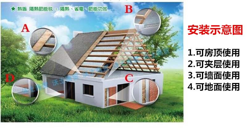 屋顶防水材料纳米气囊 便宜好用隔热保温材料厂家直销耐高温防火示例图11