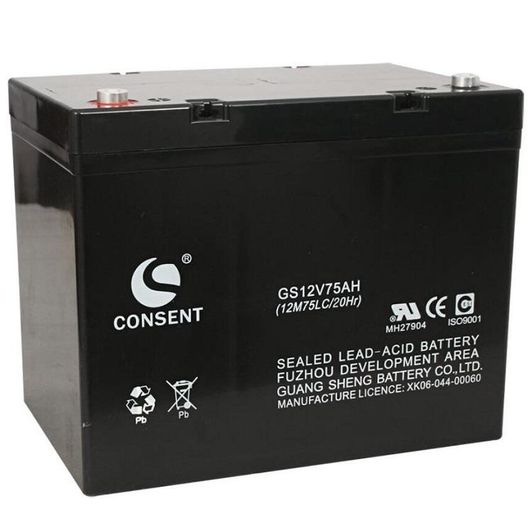 光盛蓄电池GS12V7AH 备用UPS/EPS/直流屏CONSENT电池12V7AH 报价示例图4