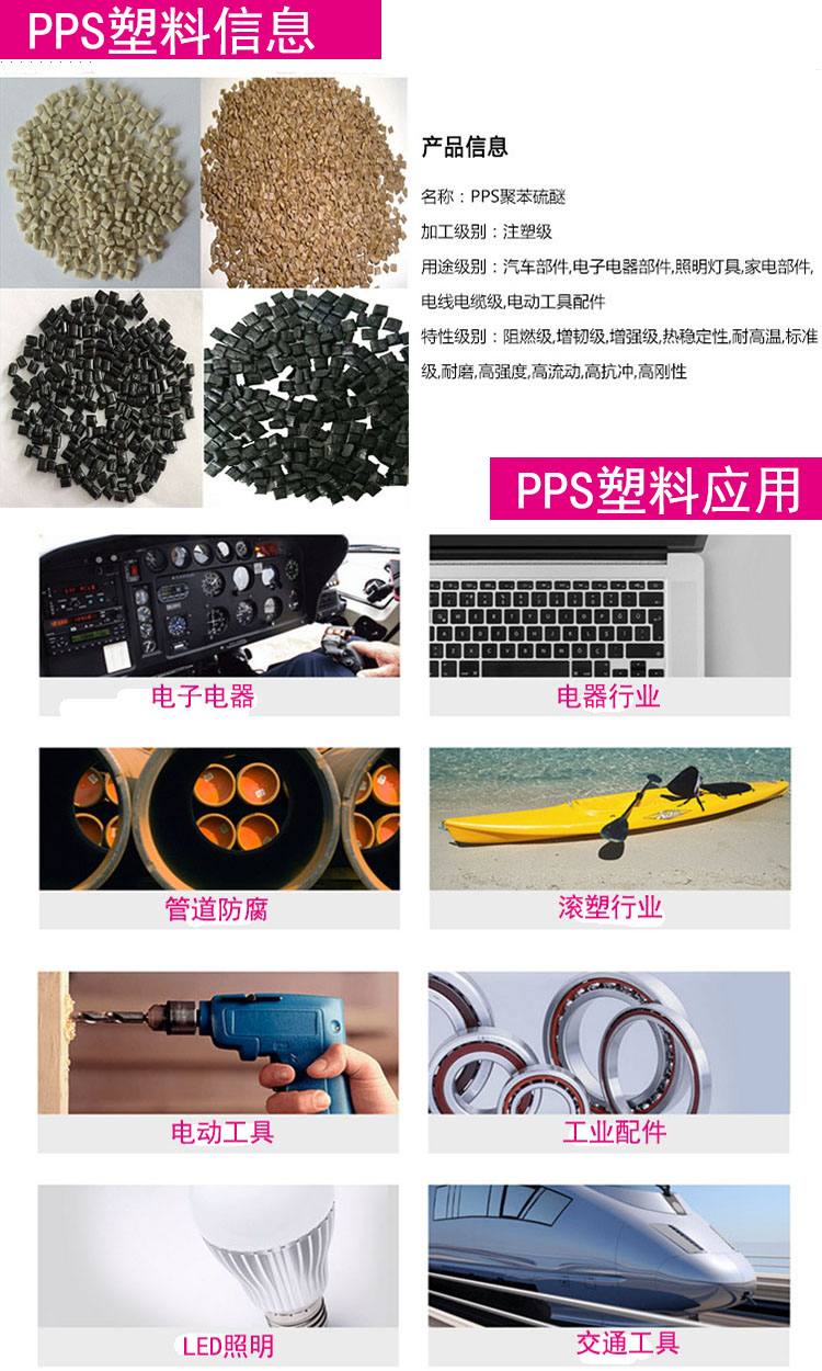 PPS塑料 日本宝理 1130A1 30%玻纤增强 高韧性 PPS代理 PPS颗粒示例图6