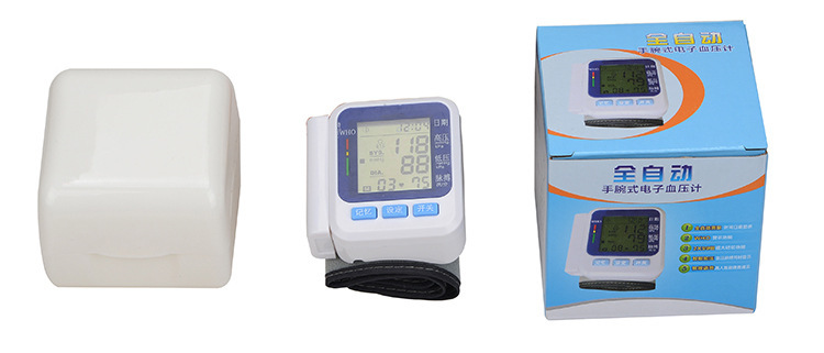血压计家用 手腕式电子血压计可加印LOGO加工定制血压测量设备示例图10
