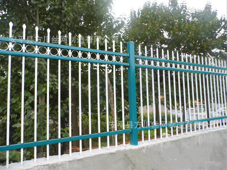 小区锌钢护栏 锌钢护栏 围墙护栏  1.2m/1.5m/1.8m均有现货示例图16