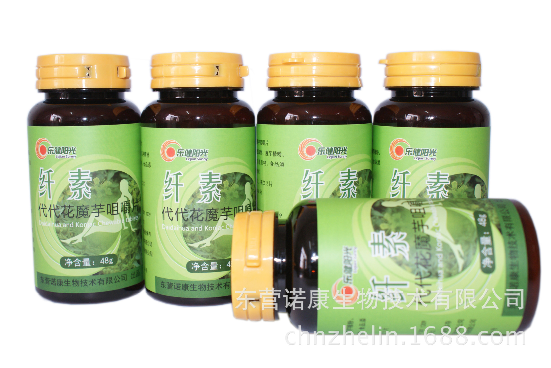代代花魔芋咀嚼片厂家直销  OEM贴牌代加工示例图10