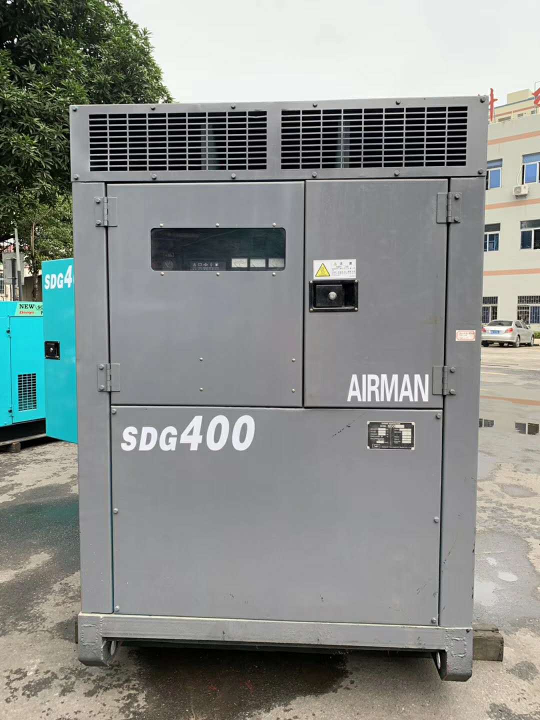 280kw电友三菱柴油发电机组S6B3-PTA350kva低噪音二手发电机出售示例图5