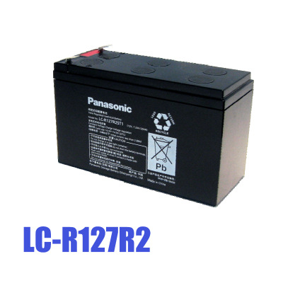 松下蓄电池LC-R127R2 松下12V7.2AH铅酸蓄电池 原装 松下12V7AH蓄电池示例图2