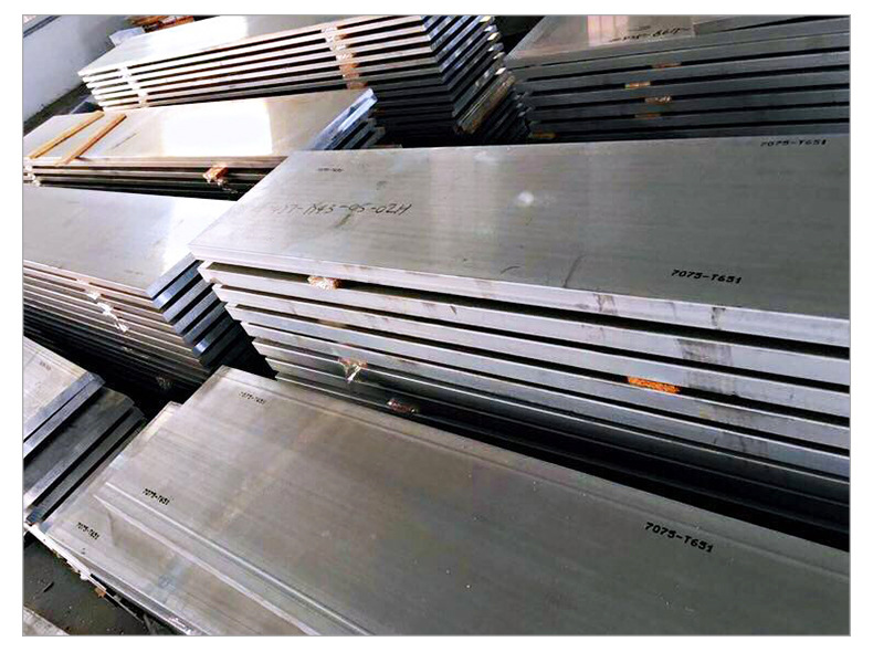 热处理强化铝板7075-T651 高硬度7075-T651铝板 7075-T651大厚铝板示例图10