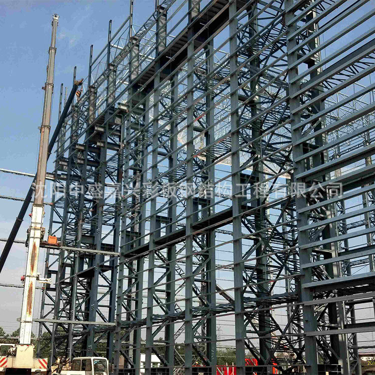 大庆钢结构 大庆钢结构安装钢结构厂房工程钢结构网架施工示例图8