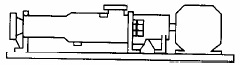 输送化工废料渣泵G70-2P-W101单螺杆泵铸铁泵体,丁青橡胶示例图5