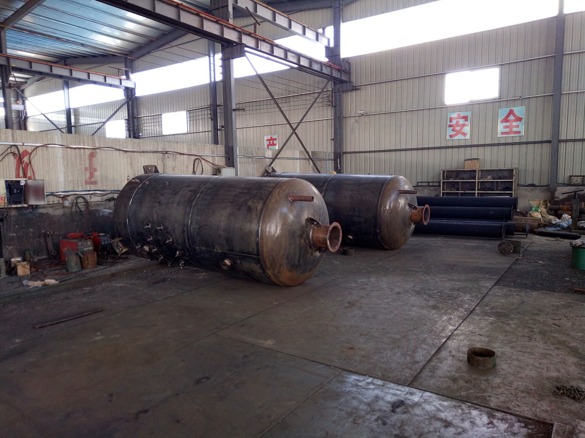 纺布印刷厂用立式蒸汽锅炉  蒸发量0.5吨7公斤压力立式蒸汽锅炉示例图17
