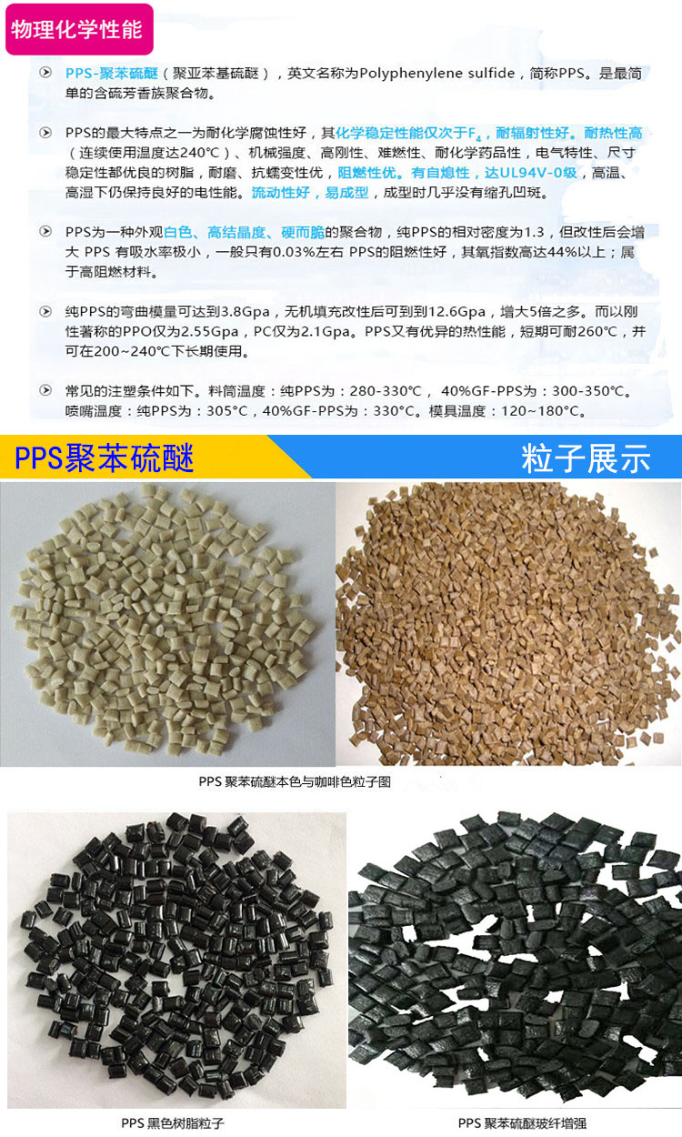 PPS塑料 日本宝理 1130A1 30%玻纤增强 高韧性 PPS代理 PPS颗粒示例图5