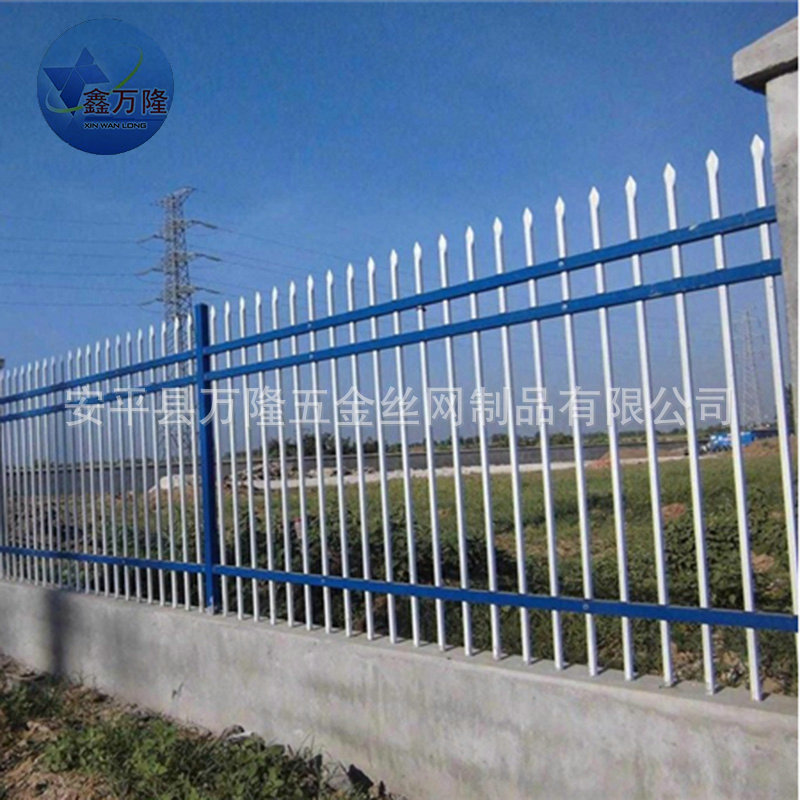低价热销 锌钢喷塑护栏 道路交通市政锌钢护栏 锌钢护栏示例图6