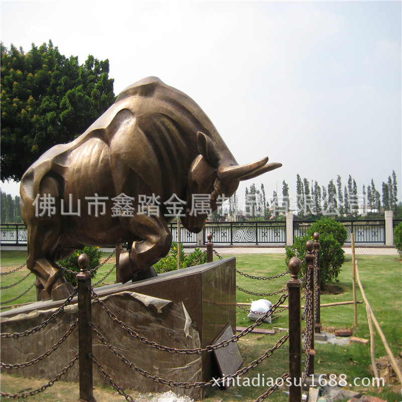 佛山大型铜牛雕塑厂家报价示例图2